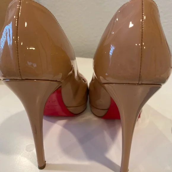Christian Louboutin New Simple Pump 120 Patent in Calf -Size 39 - Picture 3 of 14